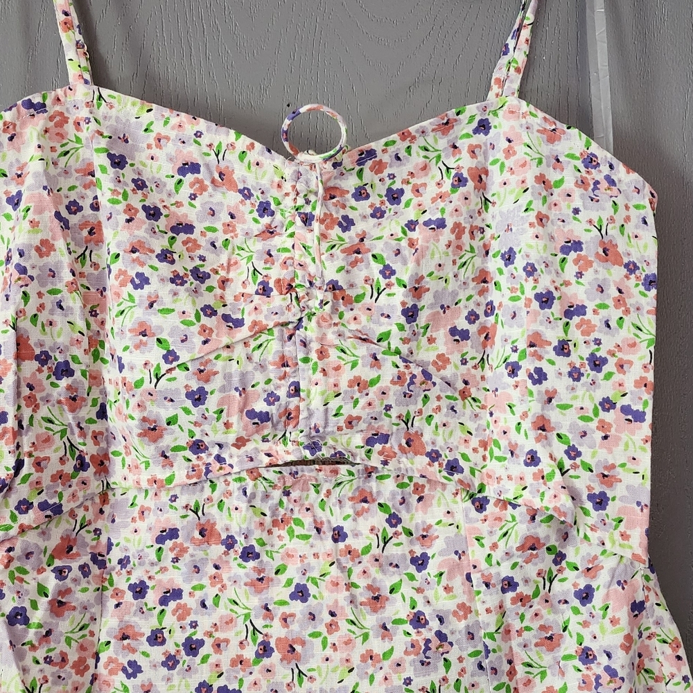NWT Juniors Derek Heart Summer Sleeveless Midi Dress - Picture 7 of 10